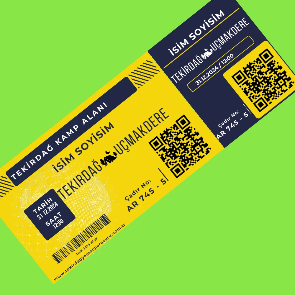 Tekirdağ Uçmakdere Kamp Alanı