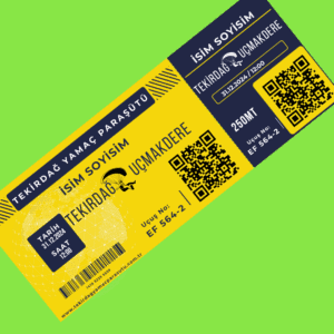 Tekirdağ Yamaç Paraşütü 250mt