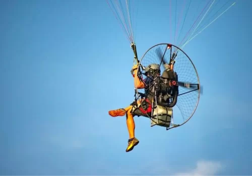 Yamaç Paraşütü Paramotor Eğitimi
